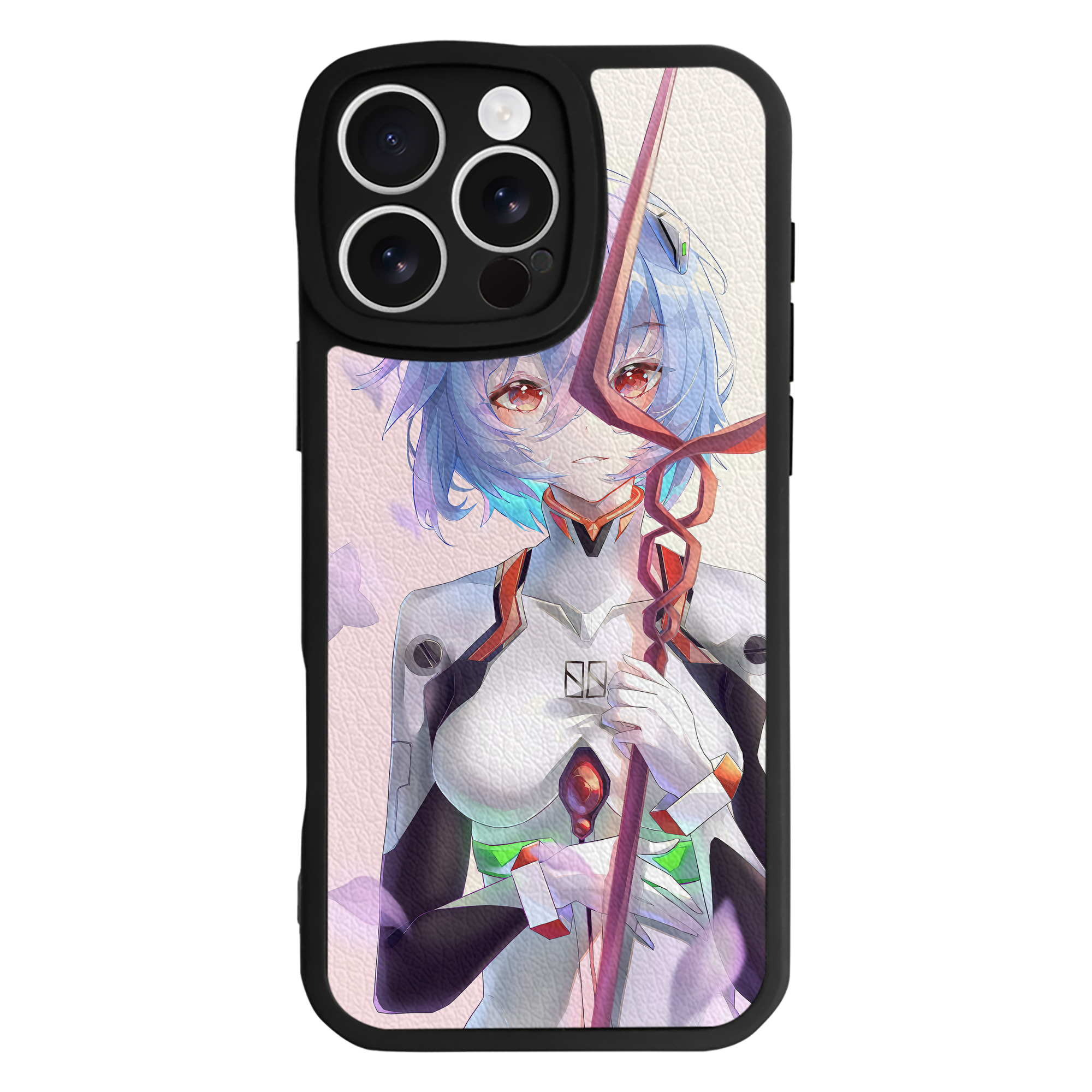 （画像用） EVA 新世紀エヴァンゲリオン 【iPhone 16シリーズ対応】シリコンスマホケース（レザー調） 材質：シリコン